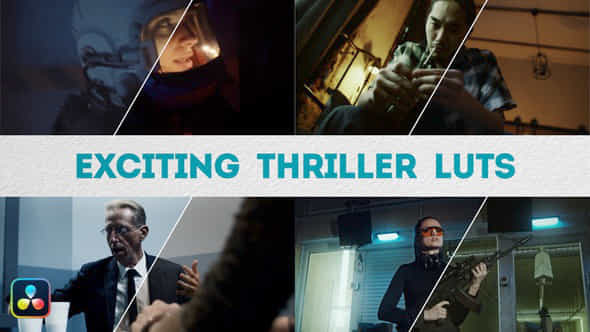 Exciting Thriller Luts Davinci Resolve - VideoHive 49835829
