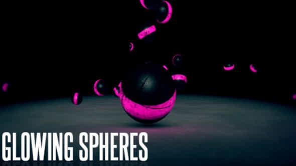 Glowing Spheres - VideoHive 3680777