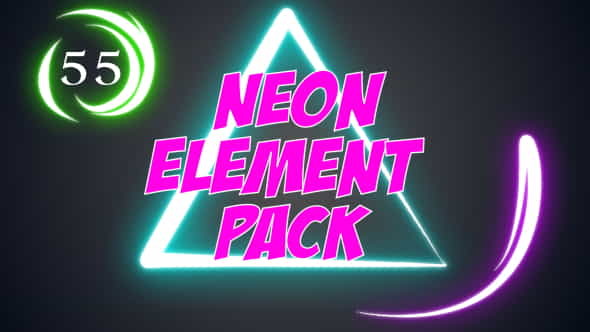Neon Element Pack - VideoHive 17203195