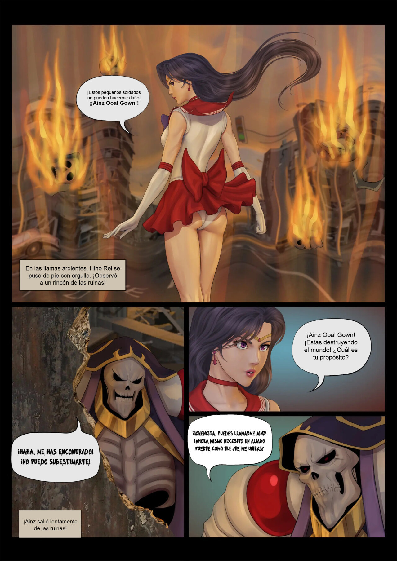 Overlord - Sailor Mars Feather Volumen 1 - 6