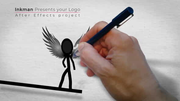 Inkman presents your logo (AE - VideoHive 132169