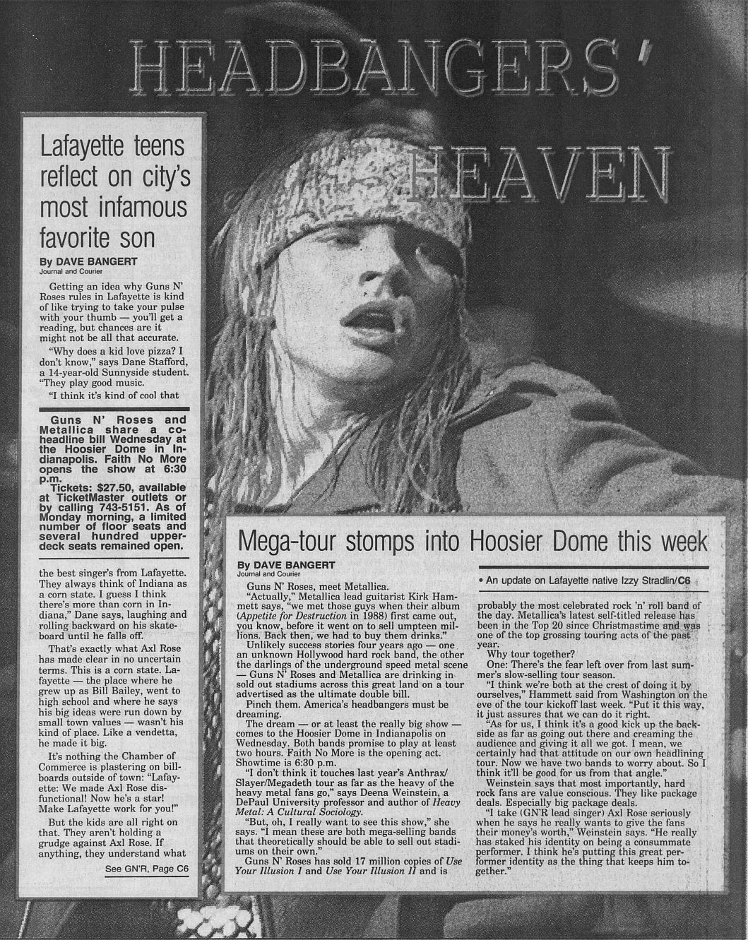 1992.07.21 - Journal and Courier - Lafayette teens reflect on city’s most infamous favorite son Coe9OH55_o
