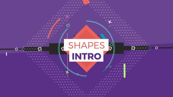 Shapes Intro - VideoHive 19269662