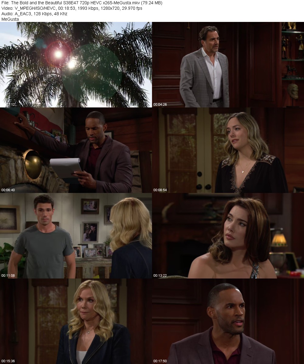 The Bold and the Beautiful S38E47 720p HEVC x265-MeGusta