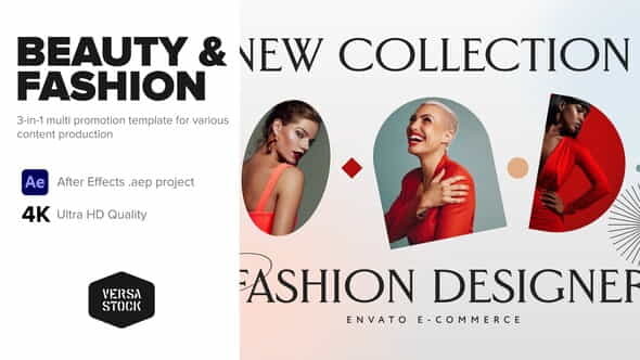 3-in-1 Fashion Apparel Beauty Opener - VideoHive 33610881