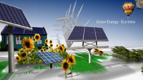 Green Energy - Eco Intro - VideoHive 667376