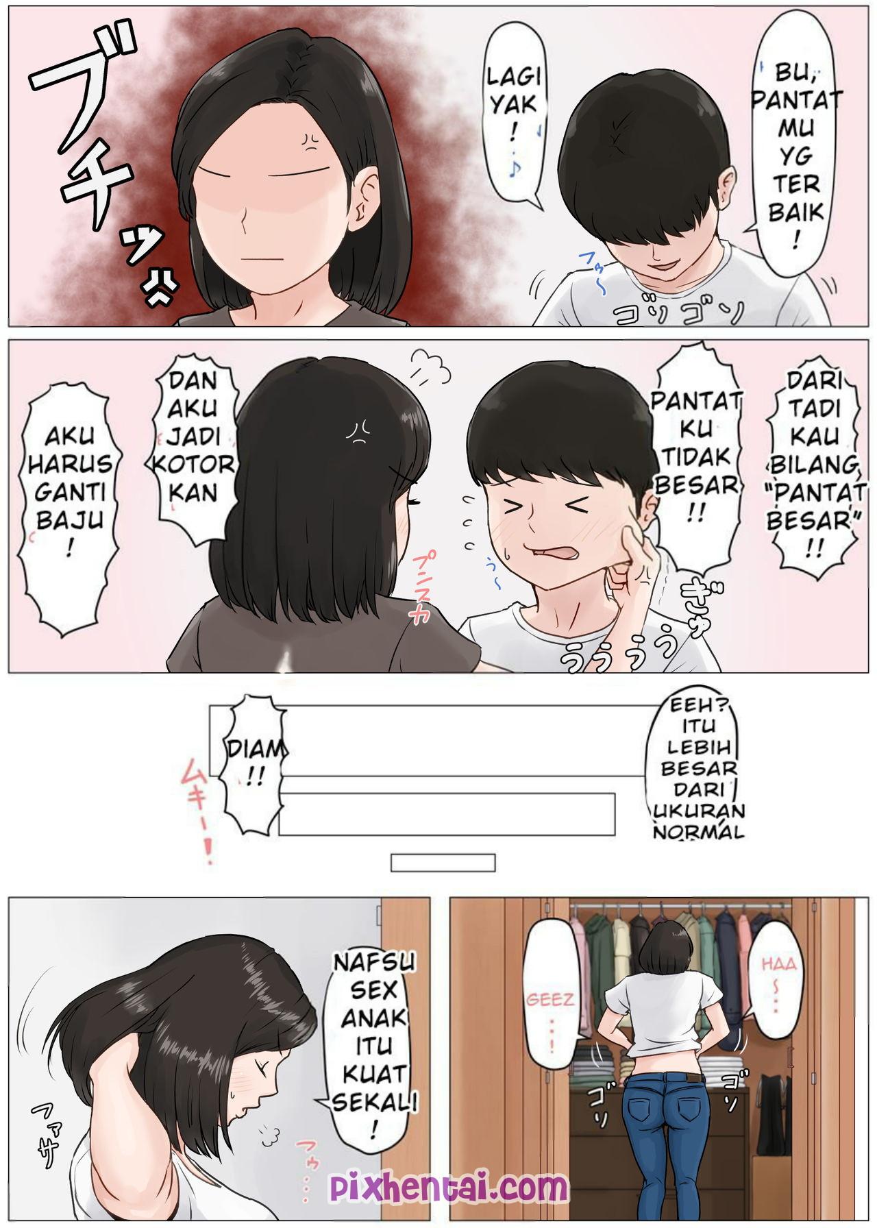 Komik Hentai Mother, it has to be You : Tak Tahan Melihat Mama Berbikini Manga XXX Porn Doujin Sex Bokep 23