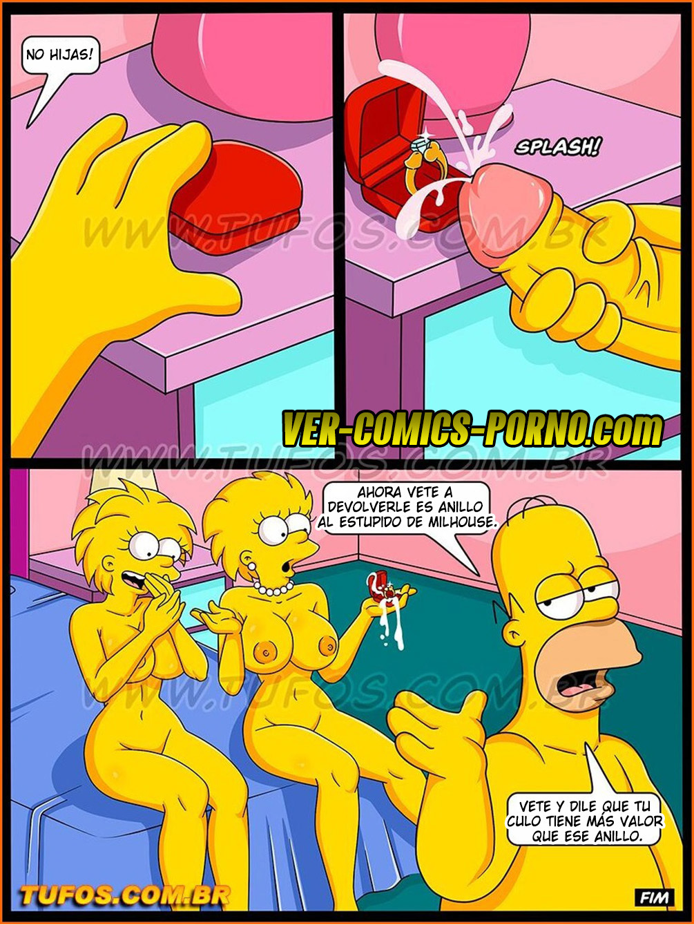 El Valioso Anillo Familiar – Los Simpsons 