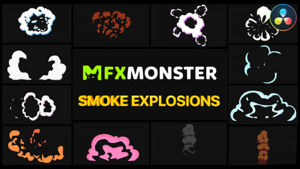 Smoke Explosions Pack - VideoHive 38960777