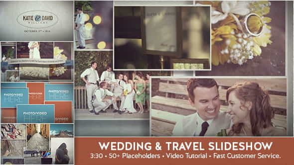 WeddingTravel Slideshow - VideoHive 9211660