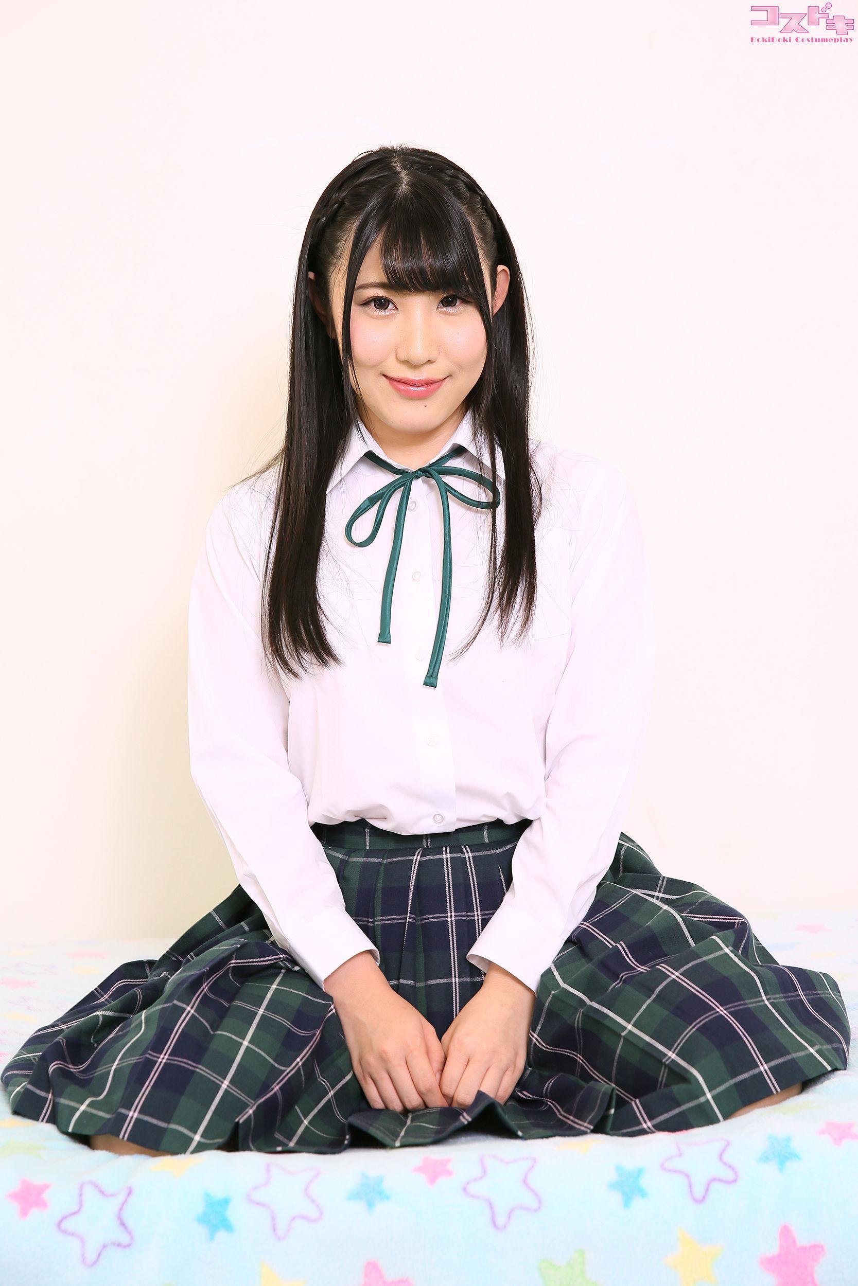 [Cosdoki] Sugisaki Shizuka 杉咲しずか sugisakishizuka_pic_seifuku1+2 写真集(11)