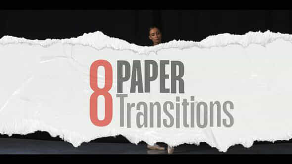 Paper Transitions - VideoHive 53546011