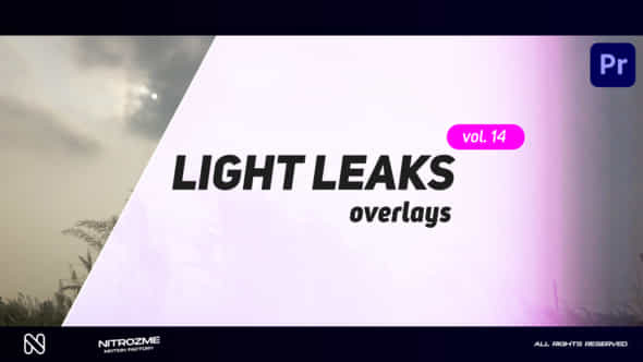 Light Leaks Overlays - VideoHive 48037684