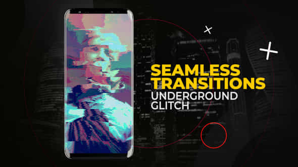 Vertical Underground Glitch Transitions After Effects - VideoHive 54254025