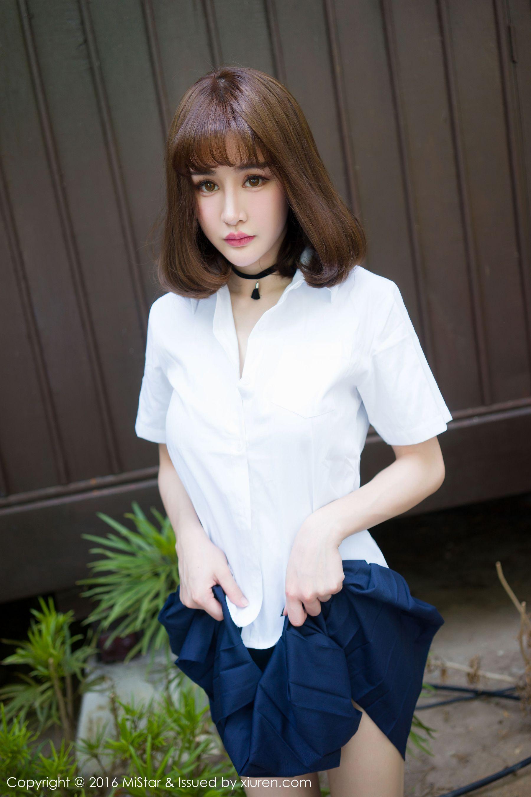 Cheryl青树《兰卡威旅拍》比基尼+校服 [魅妍社MiStar] Vol.076 写真集(16)
