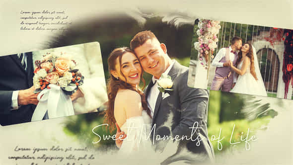Ink Wedding Slideshow - VideoHive 49997798