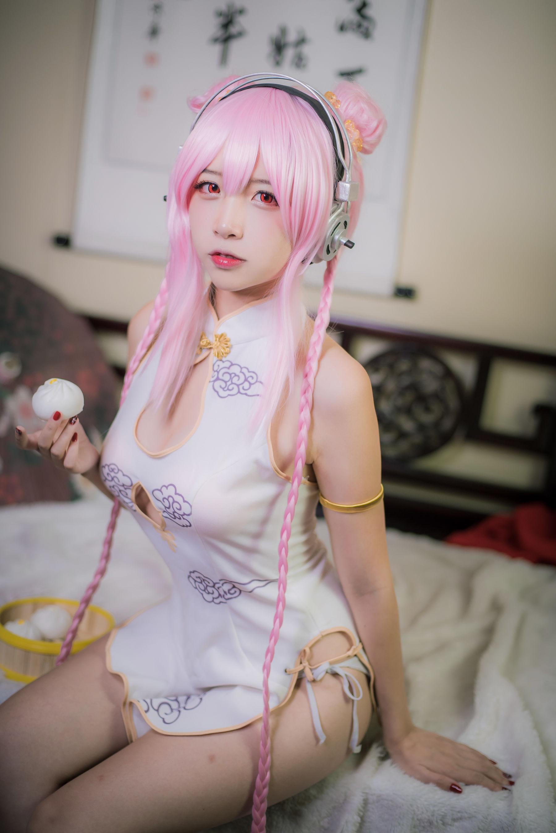 [Cosplay] 人气Coser二佐Nisa – 索尼子旗袍 写真集(11)