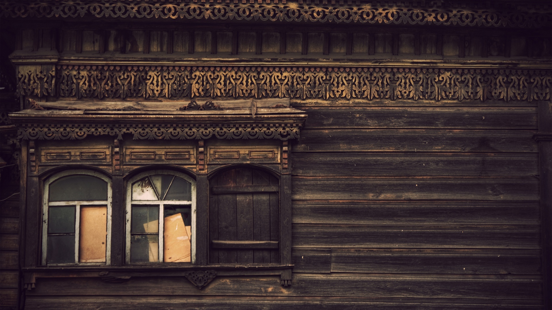 123 Siberian Wooden Houses [1920x1080]