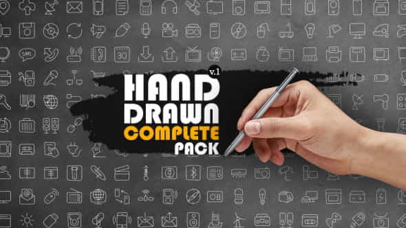 Hand Drawn Complete Pack - VideoHive 14186241
