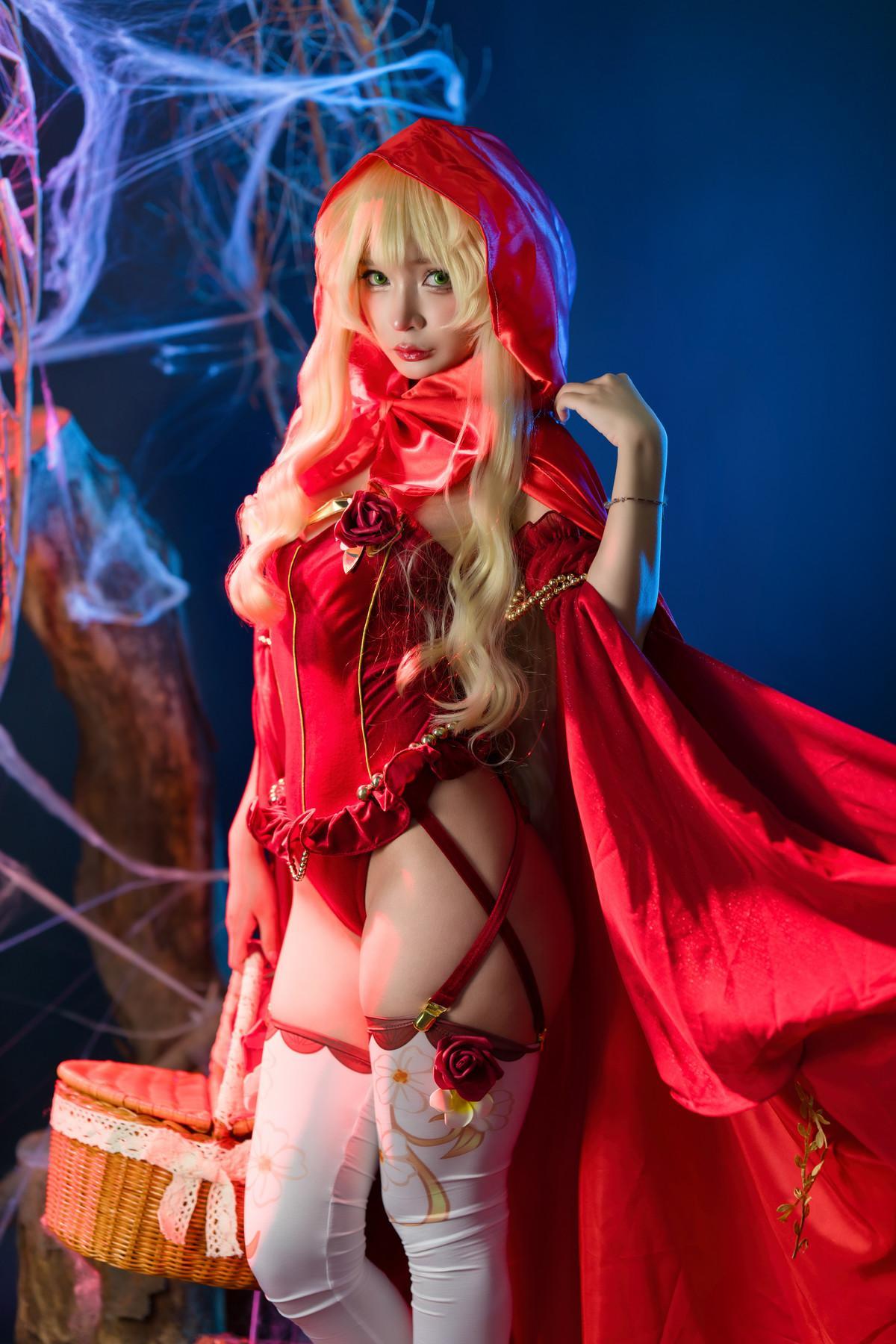 Cosplay Umeko.J Red Riding Hood(5)