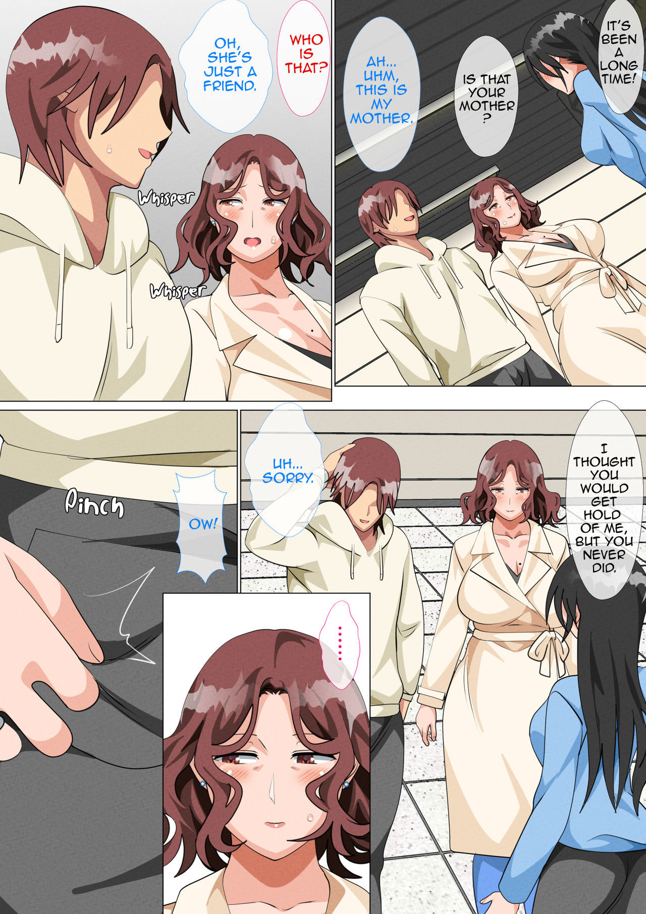 [Circle Spice] Musuko Ni Ai Ni Joukyou Shita Haha  Mother Visiting Her Son in Tokyo [English] [Amoskandy]