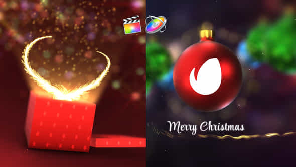 Christmas Magic Logo - VideoHive 35249628
