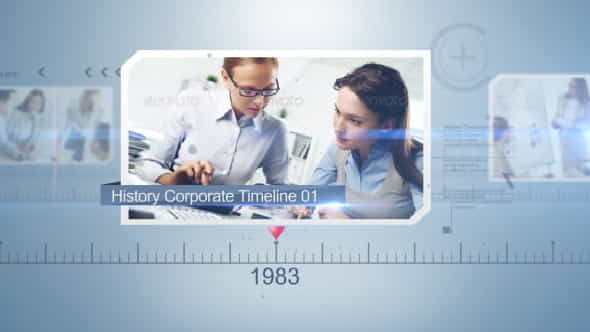 History Corporate Timeline - VideoHive 9375495