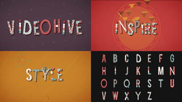 Wonder Letters - VideoHive 3297620