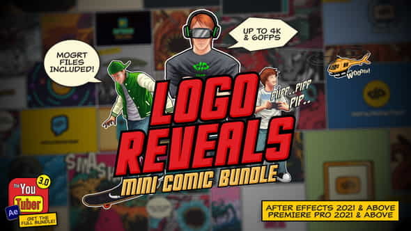 Mini Comic Bundle - VideoHive 37239534