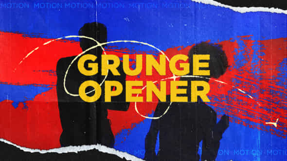 Grunge Opener - VideoHive 52144912