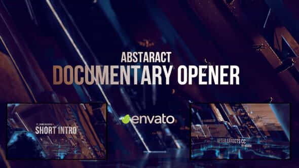Abstract Documentary Opener - VideoHive 35532544