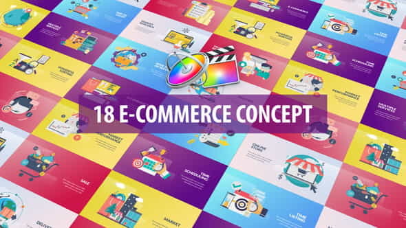 E-Commerce Concept Animation | Apple Motion - VideoHive 28512616