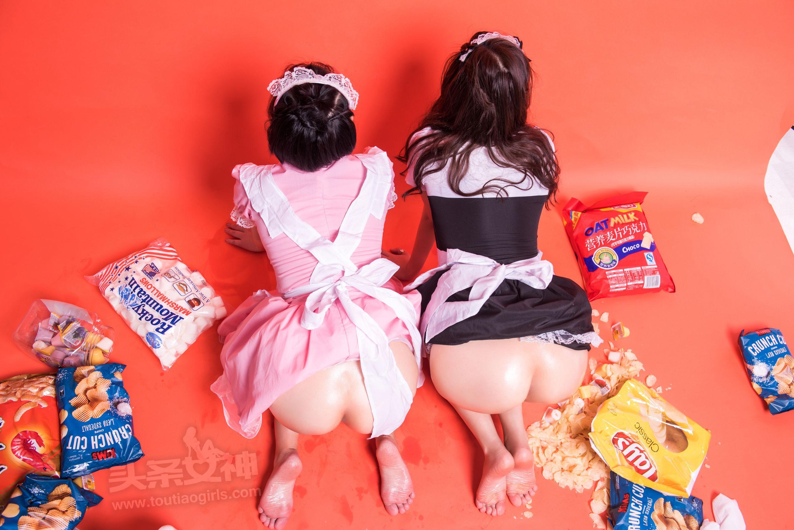悦悦&奥利《保姆零食快乐时光奥利奥》 [头条女神] 写真集(31)
