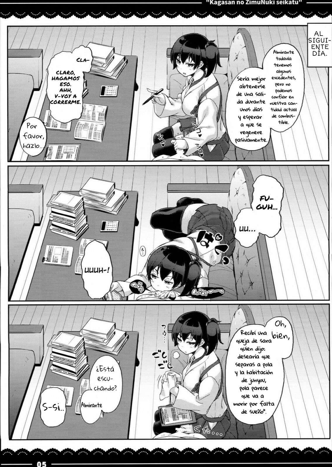 kaga-san's work skipping sex life-chapter 1 - 5