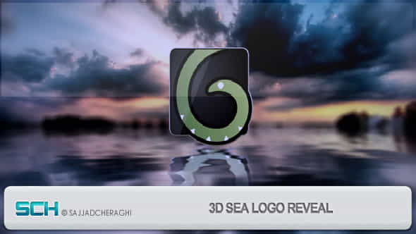 3D Sea Logo - VideoHive 4603418