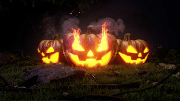 Halloween Logo Reveal - VideoHive 48221991