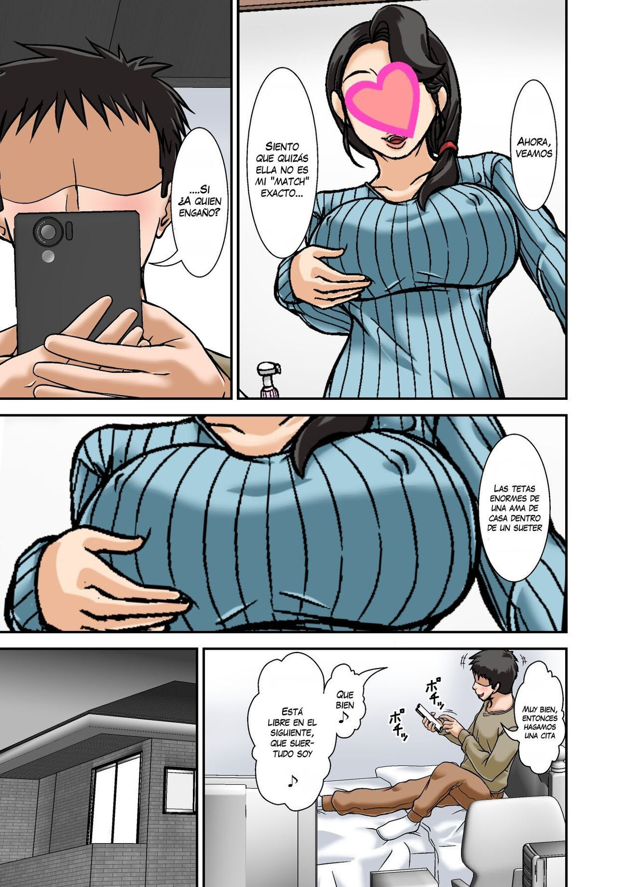 [Hoyoyodou] Futsuu no Shufu ga Fuuzoku ni Ochita Riyuu ~Musuko Hen~  Why This Ordinary Housewife Resorted to Sex Work ~Son Edition~ [Spanish] [Varkatzas666]