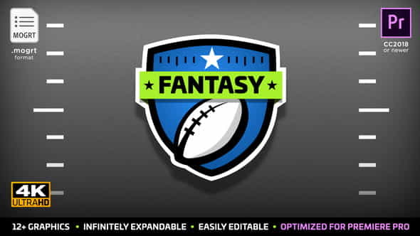 Fantasy Football Kit | MOGRT - VideoHive 22607548