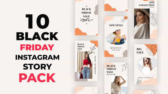 Black Friday Instagram - VideoHive 34231359