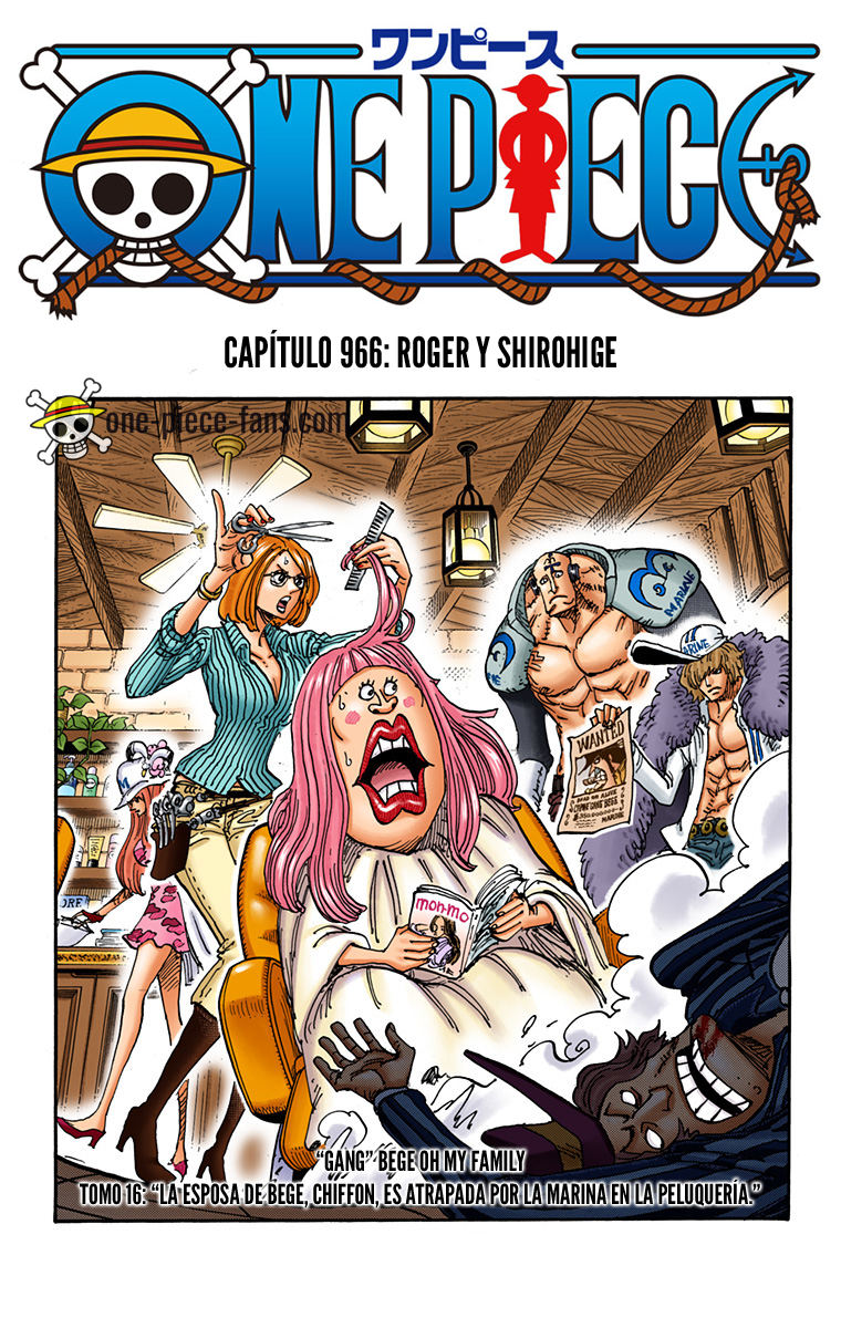 One Piece Manga 966 Full Color One Piece Fans