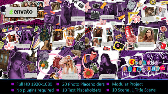 Collage Slideshow - VideoHive 57067943