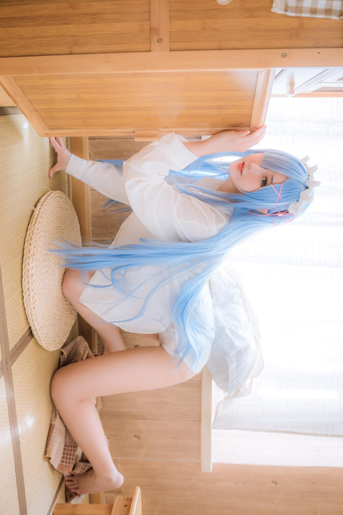 Cosplay 羽生三未图集 蕾姆(5)