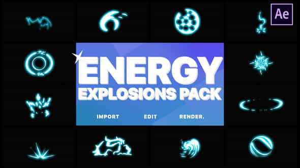 Energy Explosion Elements - VideoHive 21858742
