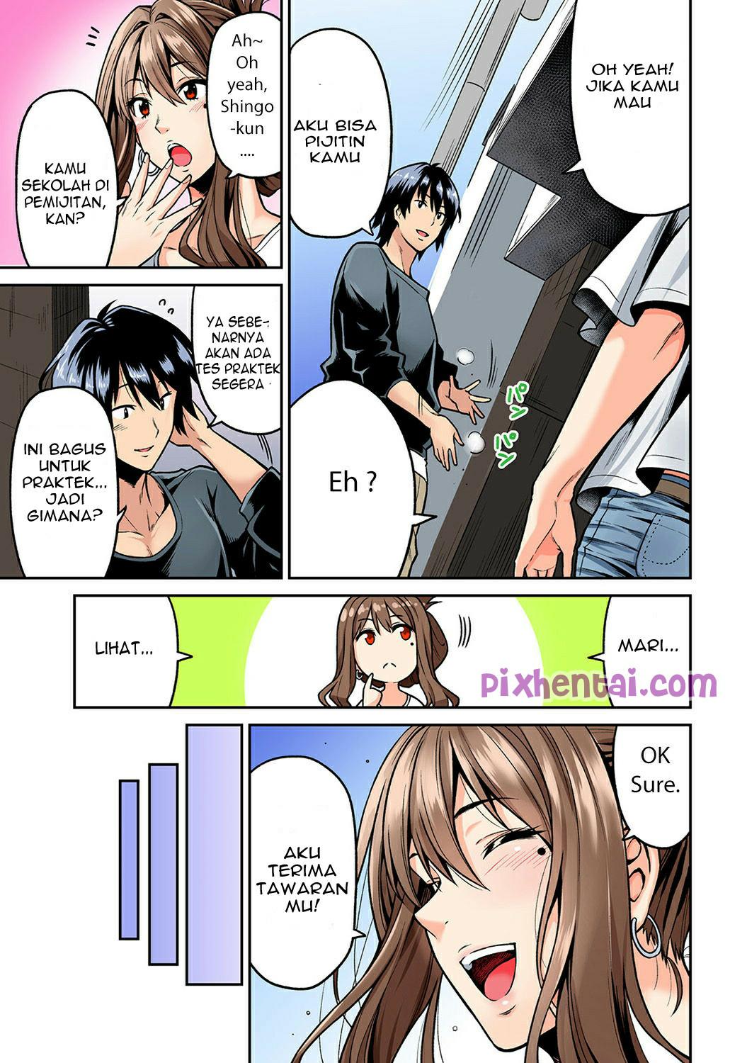 Komik Hentai Enaknya Memijat Istri Tetangga Manga XXX Porn Doujin Sex Bokep 04