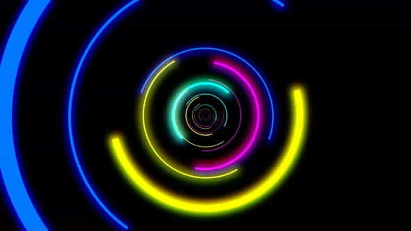 Beautiful Colorful Abstract Vj Loop - VideoHive 24034804