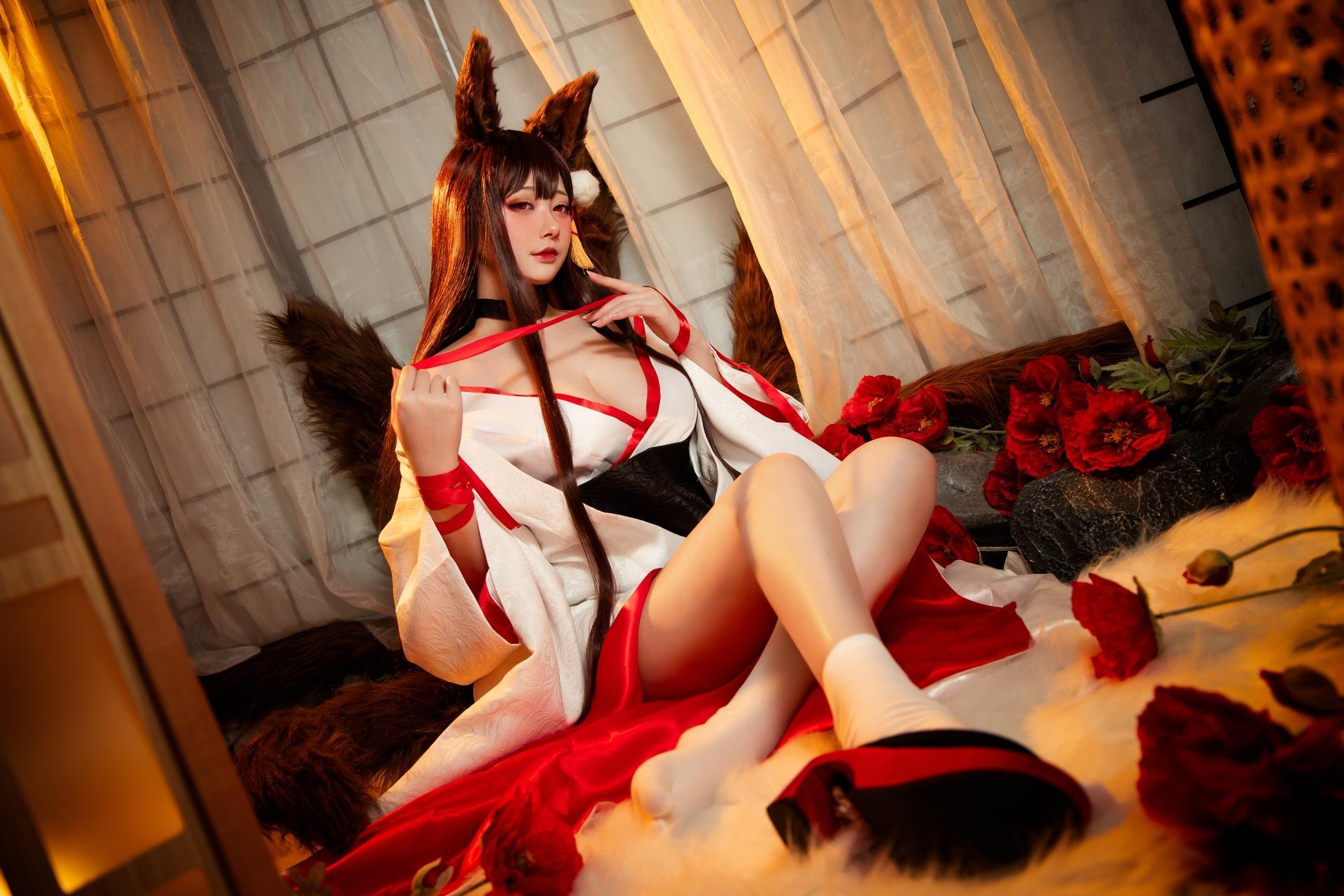 [Niannian_D] Akagi 赤城 Deep Crimson Poppy (Azur Lane 碧蓝航线)(9)