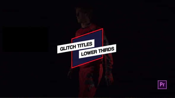 Glitch Titles - VideoHive 23504647