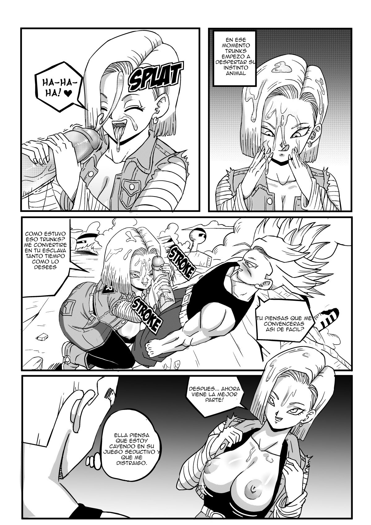 Android 18 Stays in the Future – Pink Pawg - 5