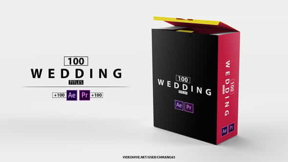 100 Wedding Titles of Love - VideoHive 22563712