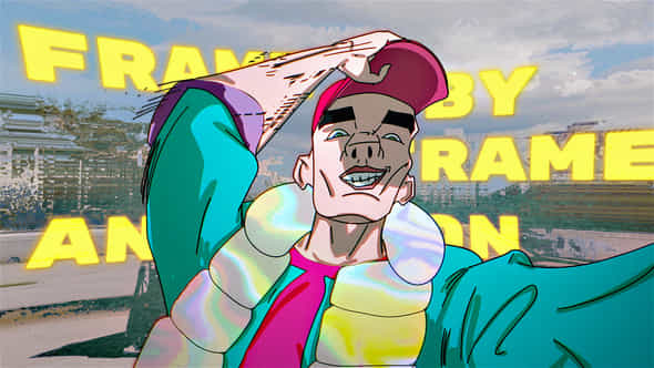 Intro With The Character - VideoHive 59407139